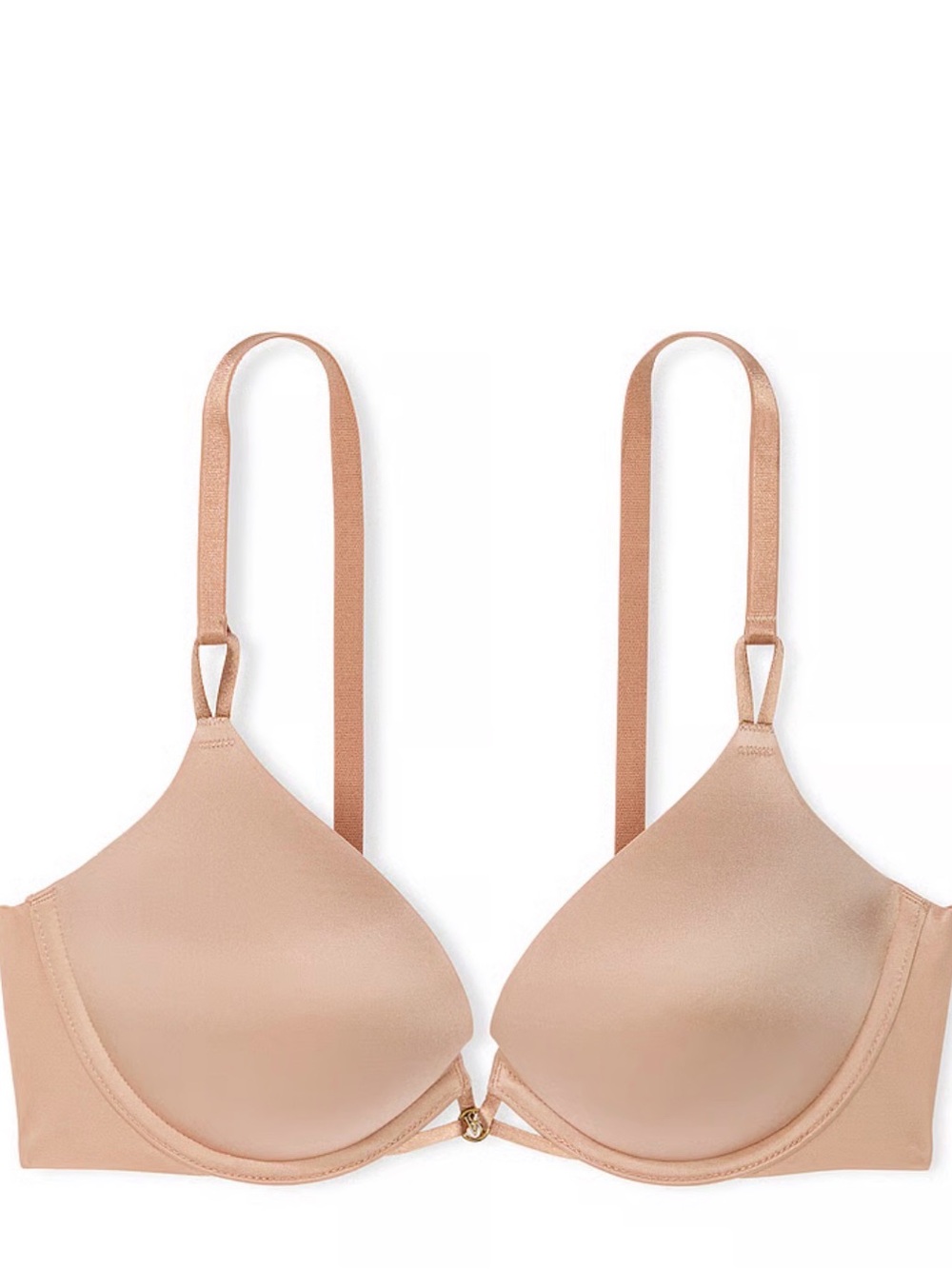 Victoria's Secret Woman’s Bombshell Add-2-Cup Push-Up Bra Nude 38C adjustable